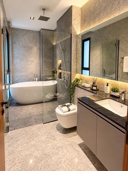 Sembawang Straits Estate, 23 Jalan Sankam, Sembawang / Yishun, 5 Bedrooms, 4,834 sqft, Terraced House For Sale, by Joseph Ong, 500285919 - Bathroom - PropertyGuru.com.sg