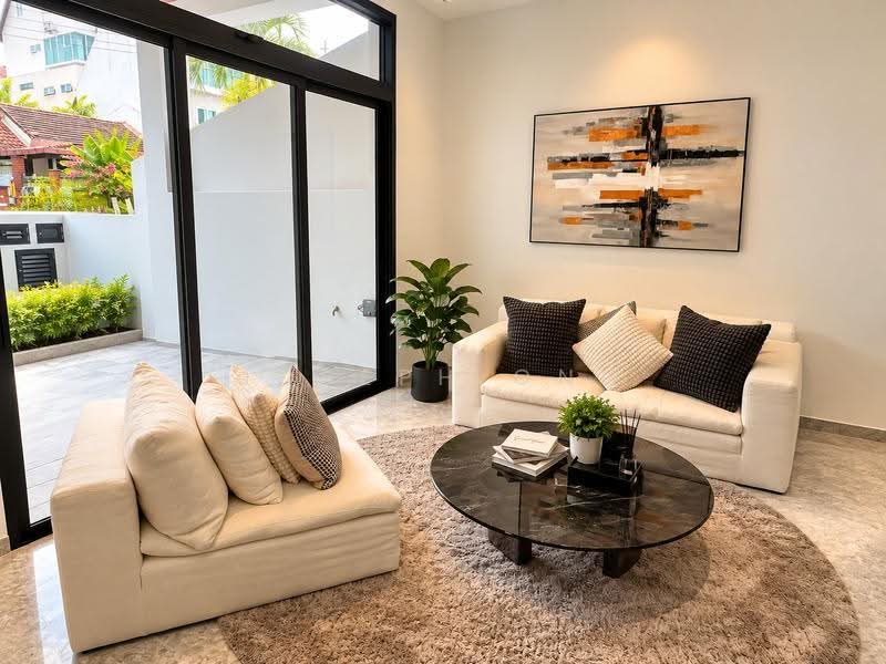 Sembawang Straits Estate, 23 Jalan Sankam, Sembawang / Yishun, 5 Bedrooms, 4,834 sqft, Terraced House For Sale, by Joseph Ong, 500285919 - Living Room - PropertyGuru.com.sg