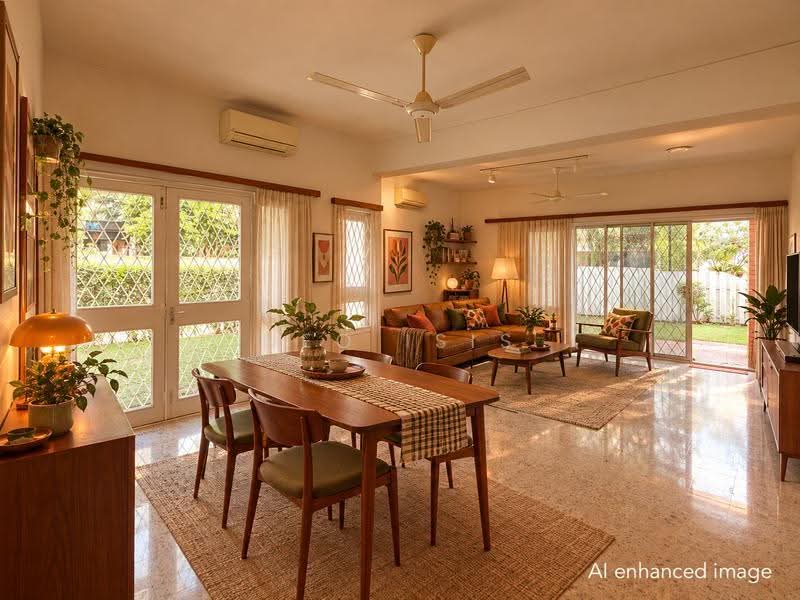 Sunset way Detached, Clementi Park / Upper Bukit Timah, 5 Bedrooms, 2,500 sqft, Detached House For Sale, by Neo Isis, 500285923 - Living Room (AI enhanced) - PropertyGuru.com.sg