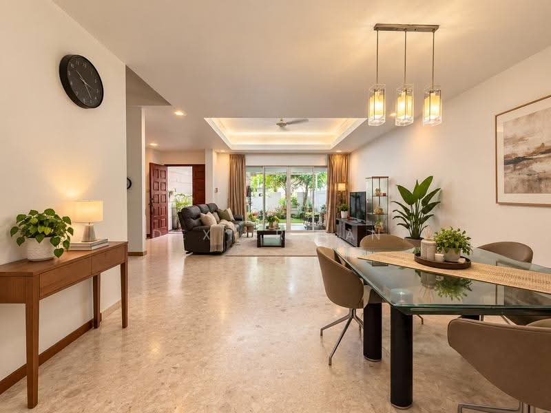 Teacher's Housing Estate, Omar Khayyam Avenue, Mandai / Upper Thomson, 5 Bedrooms, 3,860 sqft, Terraced House For Sale, by Dexter Tan, 500285963 - Living Room - PropertyGuru.com.sg