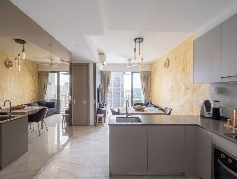 High Park Residences, 23 Fernvale Road, Seletar / Yio Chu Kang, 2 Bedrooms, 678 sqft, Condominium For Sale, by Shanel Liew, 500286018 - Living Room - PropertyGuru.com.sg