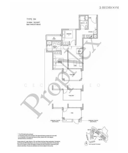 Mayfair Gardens, 8 Rifle Range Road, Clementi Park / Upper Bukit Timah, 2 Bedrooms, 753 sqft, Condominium For Sale, by Cecilia Yeo, 500286038 - PropertyGuru.com.sg