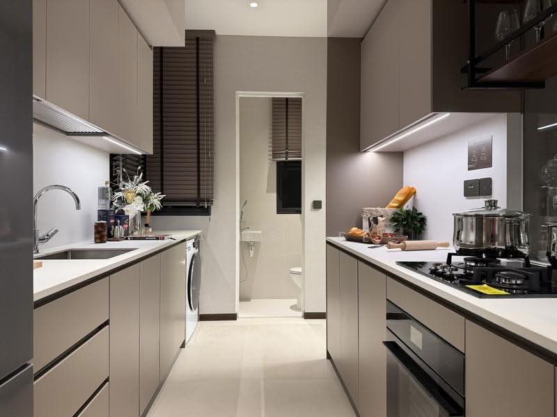 The Sen, De Souza Avenue, Clementi Park / Upper Bukit Timah, 2 Bedrooms, 678 sqft, Condominium For Sale, by Gates Lee, 500286072 - Kitchen - PropertyGuru.com.sg