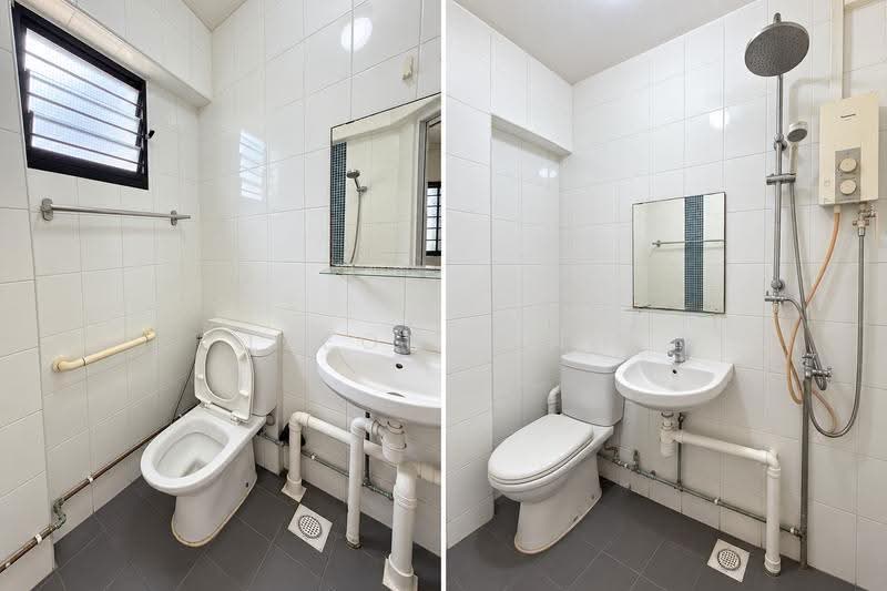 148 Yishun Street 11, 148 Yishun Street 11, Sembawang / Yishun, 3 Bedrooms, 1,023 sqft, HDB Flat For Rent, by Leeon Ling, 500286075 - Bathroom - PropertyGuru.com.sg
