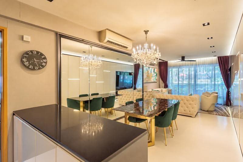 Parc Olympia, 64 Flora Drive, Changi Airport / Changi Village, 4 Bedrooms, 1,733 sqft, Condominium For Sale, by Blven Chan, 500286118 - Living Room - PropertyGuru.com.sg