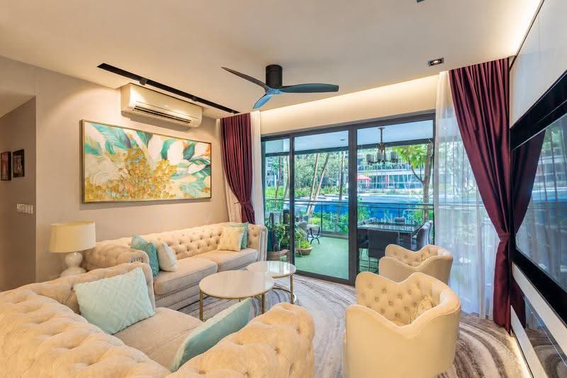 Parc Olympia, 64 Flora Drive, Changi Airport / Changi Village, 4 Bedrooms, 1,733 sqft, Condominium For Sale, by Blven Chan, 500286118 - Living Room - PropertyGuru.com.sg