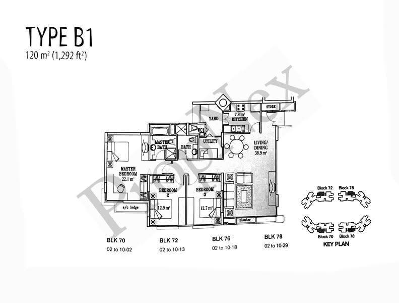 The Florida, 76 Hougang Avenue 7, Hougang / Punggol / Sengkang, 3 Bedrooms, 1,292 sqft, Condominium For Rent, by Jake Tay, 500286177 - PropertyGuru.com.sg