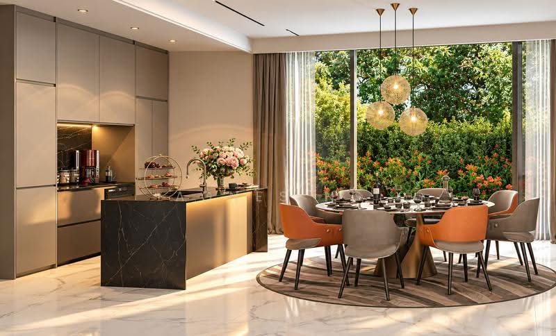 **LANDED7772** BRAND NEW SEMI-DETACHED AT TERRACE PRICE!, Changi Airport / Changi Village, 5 Bedrooms, 4,166 sqft, Semi-Detached House For Sale, by Agnes Ng, 500286186 - Dining Room - PropertyGuru.com.sg