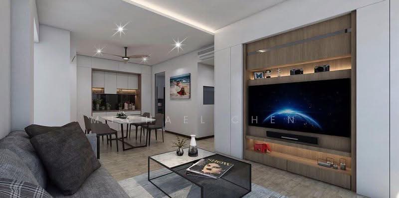Tropical Spring, 31 Simei Street 4, Pasir Ris / Tampines, 4 Bedrooms, 1,528 sqft, Condominium For Sale, by Michael Chen, 500286198 - Living Room - PropertyGuru.com.sg