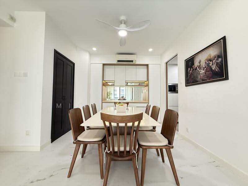Tropical Spring, 31 Simei Street 4, Pasir Ris / Tampines, 4 Bedrooms, 1,528 sqft, Condominium For Sale, by Michael Chen, 500286198 - Dining Room - PropertyGuru.com.sg