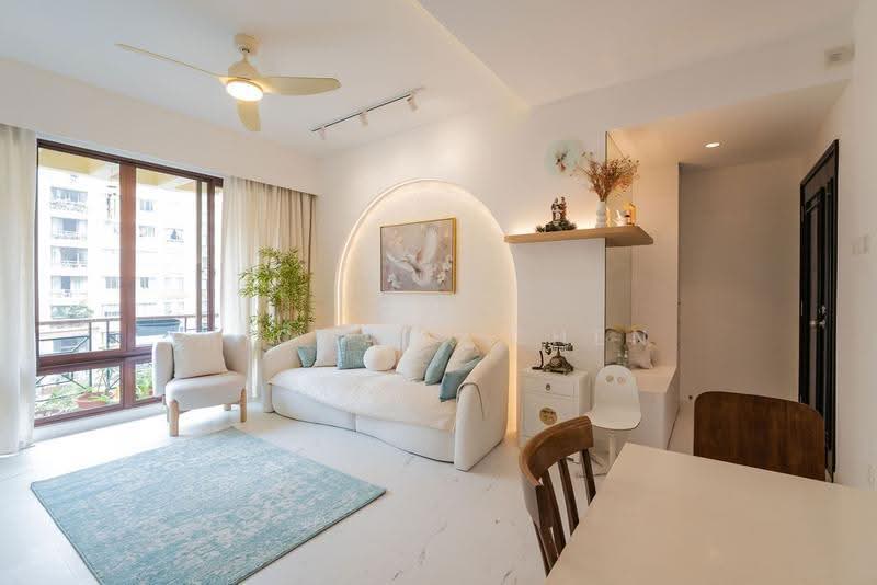 Tropical Spring, 31 Simei Street 4, Pasir Ris / Tampines, 4 Bedrooms, 1,528 sqft, Condominium For Sale, by Michael Chen, 500286198 - Living Room - PropertyGuru.com.sg
