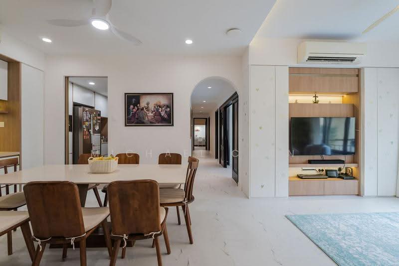 Tropical Spring, 31 Simei Street 4, Pasir Ris / Tampines, 4 Bedrooms, 1,528 sqft, Condominium For Sale, by Michael Chen, 500286198 - Dining Room - PropertyGuru.com.sg