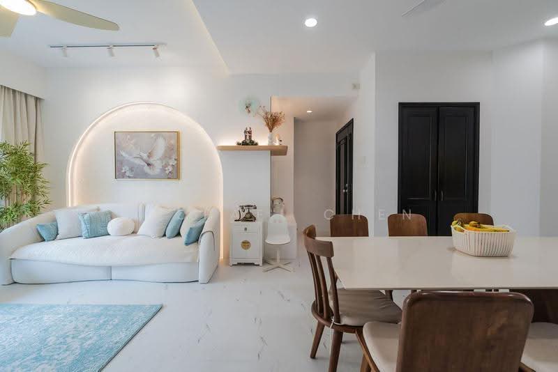 Tropical Spring, 31 Simei Street 4, Pasir Ris / Tampines, 4 Bedrooms, 1,528 sqft, Condominium For Sale, by Michael Chen, 500286198 - Living Room - PropertyGuru.com.sg