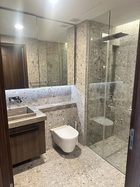 One Pearl Bank, 1 Pearl Bank, Alexandra / Commonwealth, 1 Bedroom, 570 sqft, Condominium For Rent, by Kaoru Fugane, 500286217 - Bathroom - PropertyGuru.com.sg