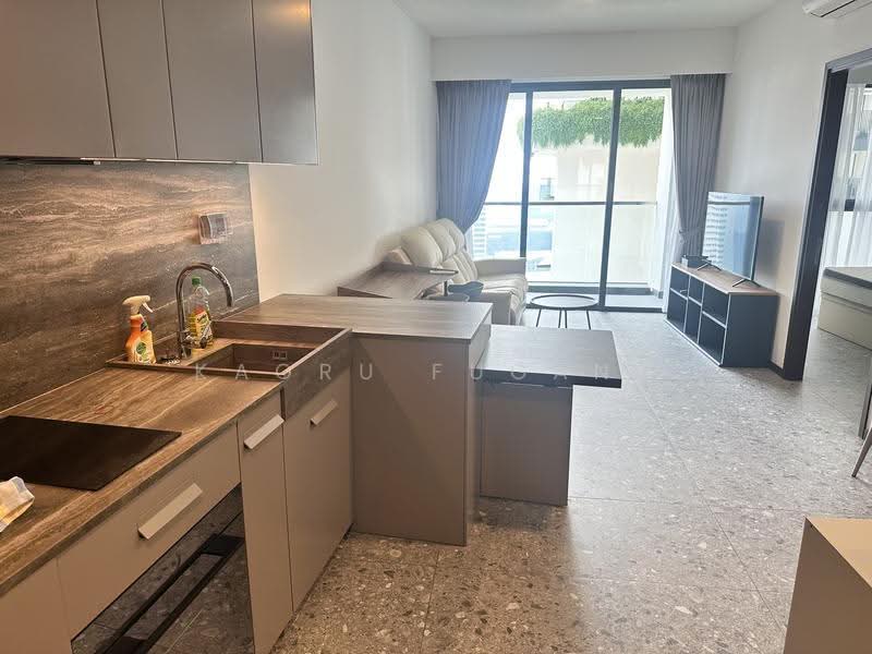 One Pearl Bank, 1 Pearl Bank, Alexandra / Commonwealth, 1 Bedroom, 570 sqft, Condominium For Rent, by Kaoru Fugane, 500286217 - Kitchen - PropertyGuru.com.sg