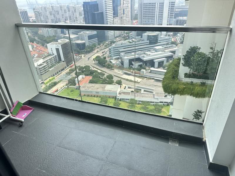 One Pearl Bank, 1 Pearl Bank, Alexandra / Commonwealth, 1 Bedroom, 570 sqft, Condominium For Rent, by Kaoru Fugane, 500286217 - Balcony - PropertyGuru.com.sg