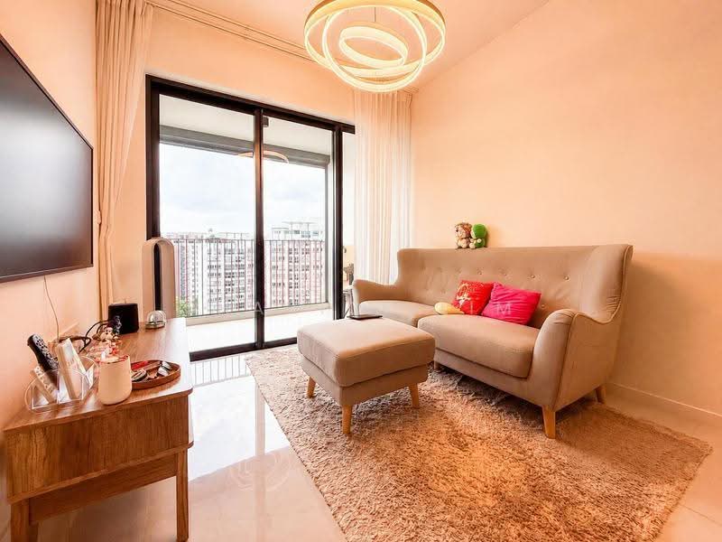 Riverfront Residences, 55 Hougang Avenue 7, Hougang / Punggol / Sengkang, 2 Bedrooms, 721 sqft, Condominium For Rent, by Shanice Lim, 500286218 - Living Room - PropertyGuru.com.sg