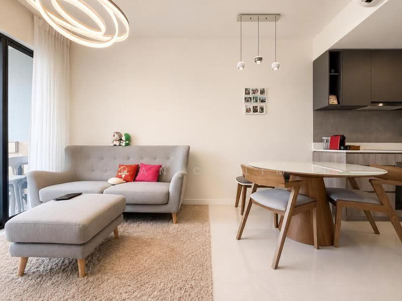 Riverfront Residences, 55 Hougang Avenue 7, Hougang / Punggol / Sengkang, 2 Bedrooms, 721 sqft, Condominium For Rent, by Shanice Lim, 500286218 - Living Room - PropertyGuru.com.sg