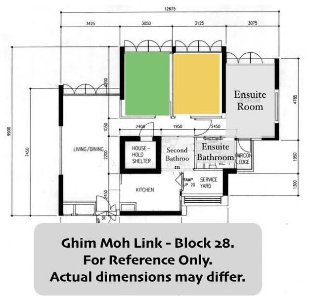 28 Ghim Moh Link, 28 Ghim Moh Link, Tanglin / Holland / Bukit Timah, Room Rental, 180 sqft, HDB Flat For Rent, by Jay Hung, 500286225 - PropertyGuru.com.sg