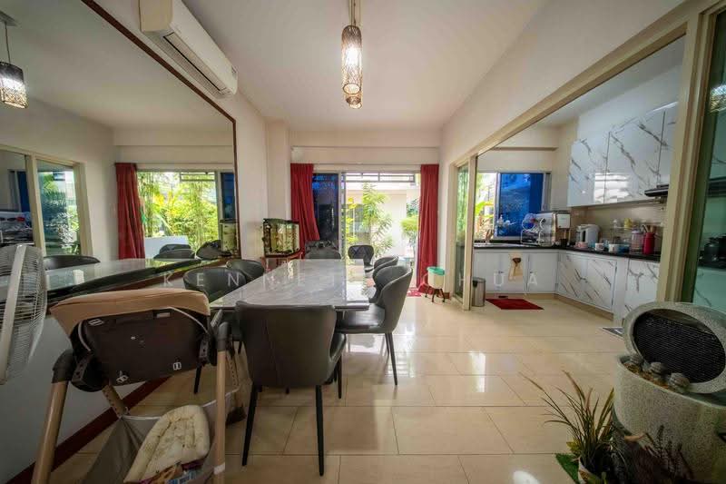 Springhill, 2 Sembawang Walk, Sembawang / Yishun, 4 Bedrooms, 3,014 sqft, Terraced House For Rent, by Kenneth Chua, 500286291 - Dining Room - PropertyGuru.com.sg