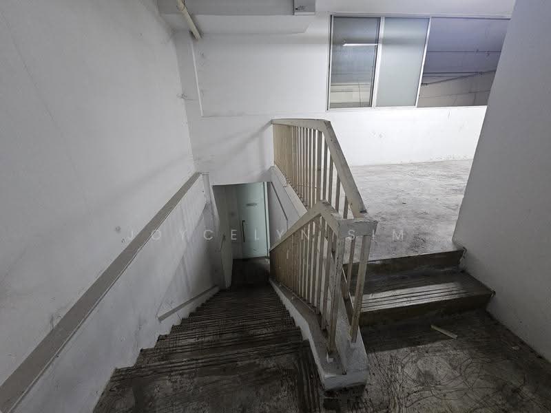 North Link Building, 10 Admiralty Street, Sembawang / Yishun, 5,188 sqft, Light Industrial (B1) For Rent, by Joycelyn Sim, 500286364 - Mezzanine Stairs - CommercialGuru.com.sg