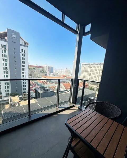 The M, 30 Middle Road, Beach Road / Bugis / Rochor, 2 Bedrooms, 667 sqft, Condominium For Rent, by Kelly Kok Seow Cheng, 500286384 - Balcony - PropertyGuru.com.sg
