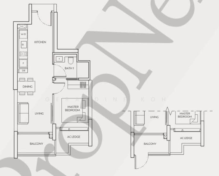 J'den, 2 Jurong East Central 1, Boon Lay / Jurong / Tuas, 1 Bedroom, 527 sqft, Condominium For Sale, by Geraldine Koh, 500286399 - PropertyGuru.com.sg