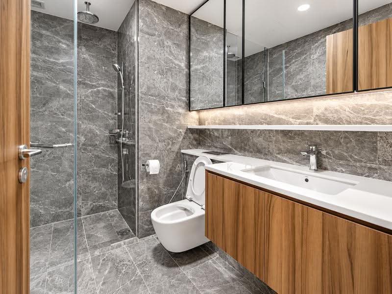 Lentor Modern, 3 Lentor Central, Mandai / Upper Thomson, 2 Bedrooms, 678 sqft, Condominium For Rent, by Kieran Koh, 500286402 - Bathroom - PropertyGuru.com.sg