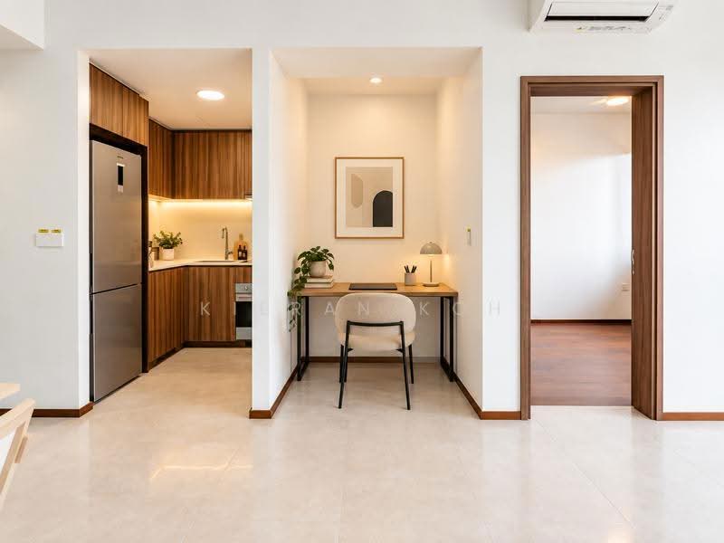 Lentor Modern, 3 Lentor Central, Mandai / Upper Thomson, 2 Bedrooms, 678 sqft, Condominium For Rent, by Kieran Koh, 500286402 - Kitchen - PropertyGuru.com.sg