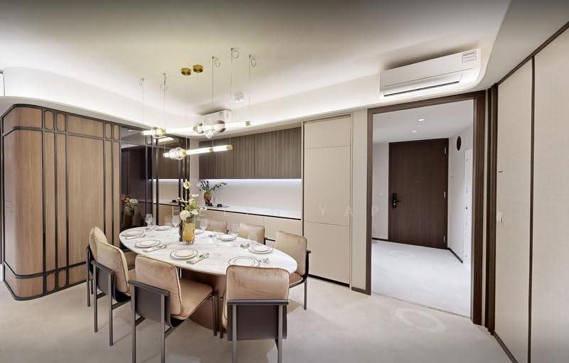 Hudson Place Residences, Buona Vista / West Coast / Clementi New Town, 4 Bedrooms, 1,432 sqft, Condominium For Sale, by Helen Yap, 500286412 - Dining Room - PropertyGuru.com.sg