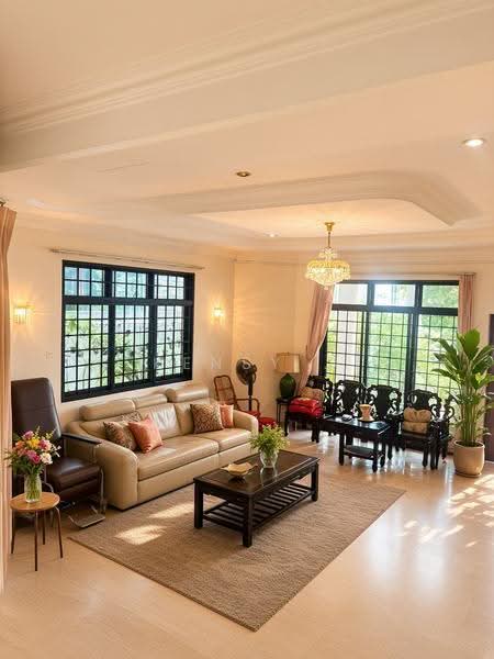 Freehold Paya Lebar Crescent 3 Storey Semi-D for Sale, Paya Lebar Crescent, Hougang / Punggol / Sengkang, 6 Bedrooms, 5,600 sqft, Semi-Detached House For Sale, by Kensy ., 500286418 - Living Room - PropertyGuru.com.sg
