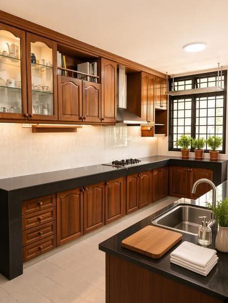 Freehold Paya Lebar Crescent 3 Storey Semi-D for Sale, Paya Lebar Crescent, Hougang / Punggol / Sengkang, 6 Bedrooms, 5,600 sqft, Semi-Detached House For Sale, by Kensy ., 500286418 - Kitchen - PropertyGuru.com.sg