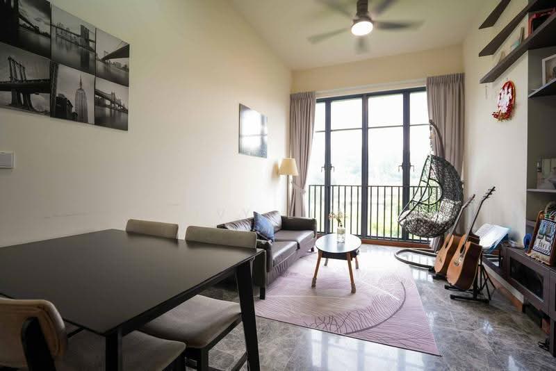 Bijou, 2 Jalan Mat Jambol, Buona Vista / West Coast / Clementi New Town, 1 Bedroom, 570 sqft, Condominium For Rent, by Ivy Lim, 500286428 - Living Room - PropertyGuru.com.sg