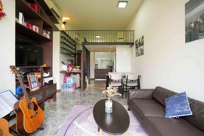 Bijou, 2 Jalan Mat Jambol, Buona Vista / West Coast / Clementi New Town, 1 Bedroom, 570 sqft, Condominium For Rent, by Ivy Lim, 500286428 - Living Room - PropertyGuru.com.sg