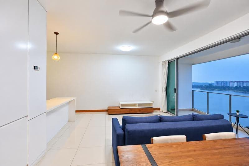 Waterfront Waves, 760 Bedok Reservoir Road, Bedok / Upper East Coast, 3 Bedrooms, 1,270 sqft, Condominium For Rent, by Irwin Hafiz, 500286464 - Living Room - PropertyGuru.com.sg