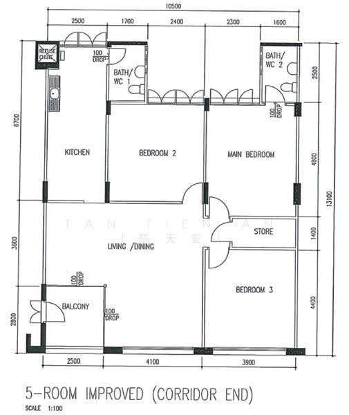 511 Bukit Batok Street 52, 511 Bukit Batok Street 52, Dairy Farm / Bukit Panjang / Choa Chu Kang, 3 Bedrooms, 1,313 sqft, HDB Flat For Sale, by Tan Tien An (陈天安), 500286517 - PropertyGuru.com.sg