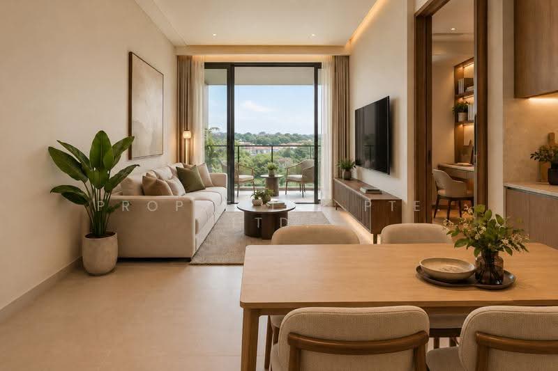 Lentor Hills Residences, 31 Lentor Hills Road, Mandai / Upper Thomson, 2 Bedrooms, 753 sqft, Apartment For Sale, by Reine Chan, 500286544 - Living Room - PropertyGuru.com.sg
