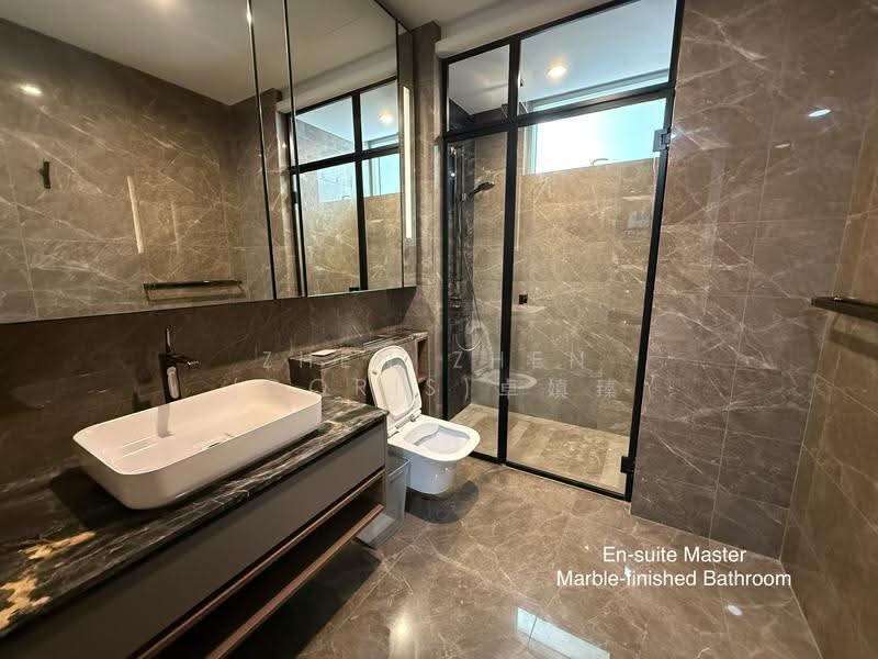 Boulevard 88, 86 Orchard Boulevard, Tanglin / Holland / Bukit Timah, 2 Bedrooms, 1,313 sqft, Condominium For Rent, by Zhen Zhen (Doris)卓嫃臻, 500286552 - Master Bathroom - PropertyGuru.com.sg