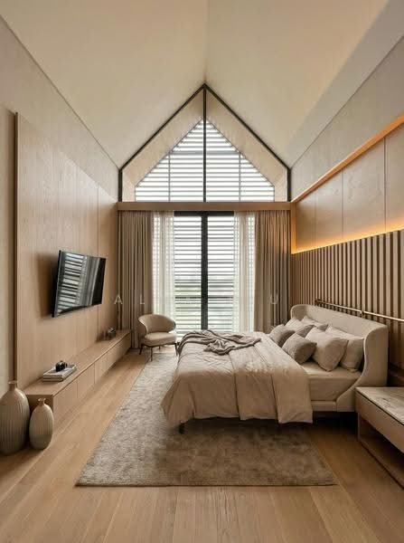 East View Garden, Jalan Pergam, Bedok / Upper East Coast, 6 Bedrooms, 6,411 sqft, Corner Terrace For Sale, by Alex Liu, 500286558 - Rendered master room - PropertyGuru.com.sg