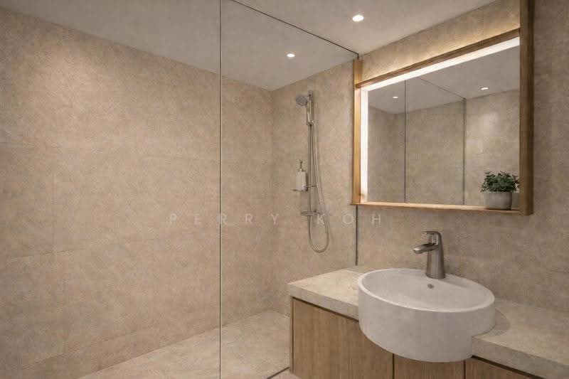 Cabana, 145A Sunrise Terrace, Seletar / Yio Chu Kang, 5 Bedrooms, 2,917 sqft, Cluster House For Sale, by Perry Koh, 500286634 - Bathroom - PropertyGuru.com.sg