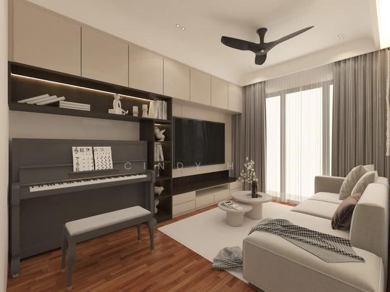 Beautifully renovated House in Saint Anne’s Wood Housing Estate, Saint Anne’s Wood Housing Estate, Hougang / Punggol / Sengkang, 7 Bedrooms, 3,578 sqft, Terraced House For Sale, by Cindy Ho, 500286636 - Living Room - PropertyGuru.com.sg
