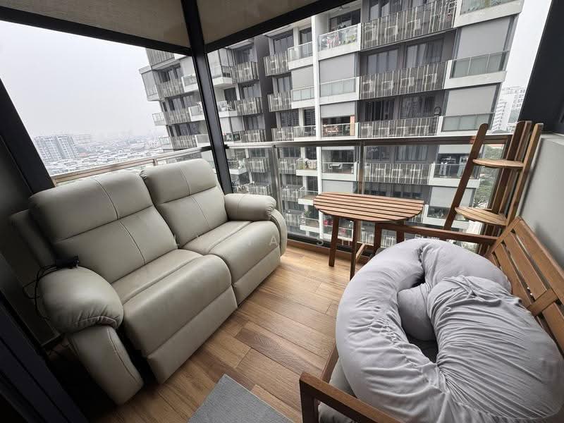 Urban Treasures, 205 Jalan Eunos, Eunos / Geylang / Paya Lebar, 3 Bedrooms, 1,012 sqft, Condominium For Rent, by Lydia Shi, 500286646 - Balcony - PropertyGuru.com.sg