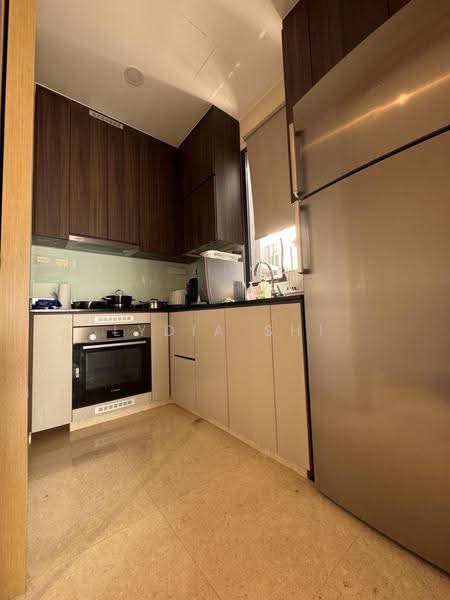 Urban Treasures, 205 Jalan Eunos, Eunos / Geylang / Paya Lebar, 3 Bedrooms, 1,012 sqft, Condominium For Rent, by Lydia Shi, 500286646 - Kitchen - PropertyGuru.com.sg