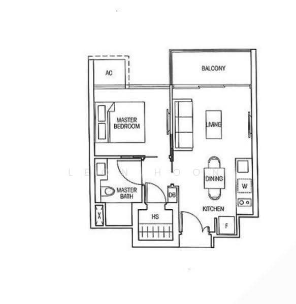 Bartley Residences, 3 Lorong How Sun, Hougang / Punggol / Sengkang, 1 Bedroom, 463 sqft, Condominium For Rent, by Leon Hoon, 500286669 - Master Bedroom - PropertyGuru.com.sg