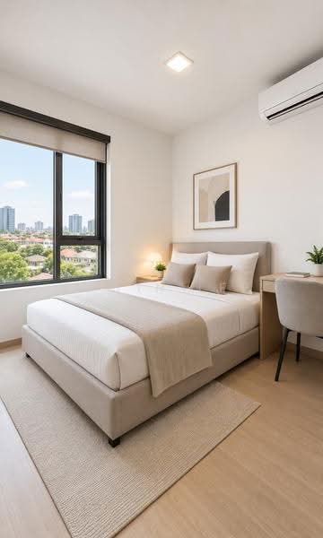 Freehold Brand New just TOP, 1km to Geylang Methodist School (Primary), Eunos / Geylang / Paya Lebar, 2 Bedrooms, 797 sqft, Condominium For Sale, by Edwin Lee, 500286694 - Bedroom - PropertyGuru.com.sg