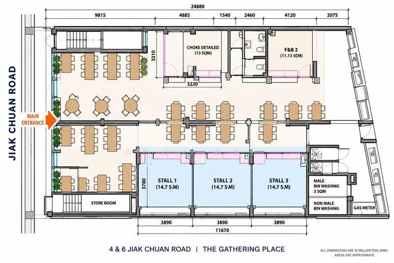 Jiak Chuan Airconditioned Eating House Stalls for Rent, 4 Jiak Chuan Road, Chinatown / Tanjong Pagar, 158 sqft, Food & Beverage For Rent, by Andy Wee, 500286750 - CommercialGuru.com.sg