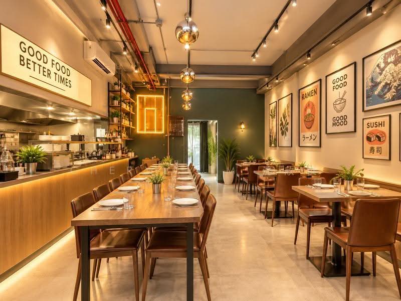 Boon Tat Street Shophouse, Boon Tat Street, Boat Quay / Raffles Place / Marina, 3,442 sqft, Food & Beverage For Rent, by Cheryl Sim 沈欣仪, 500286765 - Dining Room - CommercialGuru.com.sg
