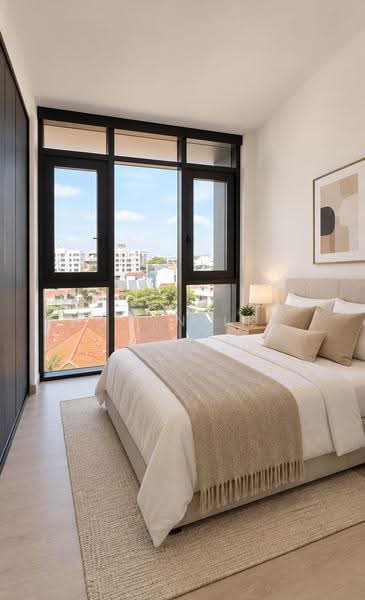 Freehold Brand New just TOP, 1km to Geylang Methodist School (Primary), Eunos / Geylang / Paya Lebar, 3 Bedrooms, 1,130 sqft, Condominium For Sale, by Edwin Lee, 500286794 - Bedroom - PropertyGuru.com.sg