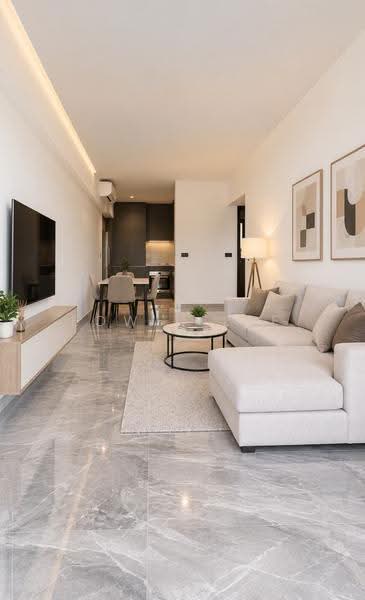 Freehold Brand New just TOP, 1km to Geylang Methodist School (Primary), Eunos / Geylang / Paya Lebar, 3 Bedrooms, 1,130 sqft, Condominium For Sale, by Edwin Lee, 500286794 - Living Room - PropertyGuru.com.sg