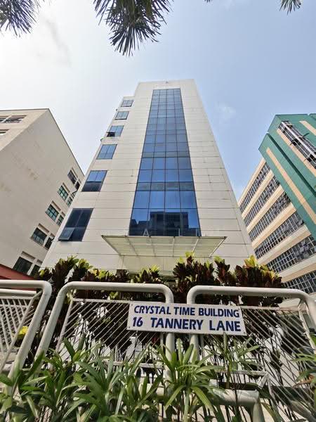 Crystal Time Building, 16 Tannery Lane, Macpherson / Potong Pasir, 2,150 sqft, Light Industrial (B1) For Rent, by Gina Lim, 500286824 - Exterior - CommercialGuru.com.sg